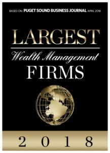 2018 Puget Sound Business Journal Top Wealth Management Firms